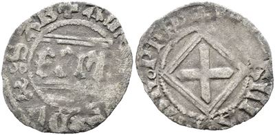 Savoia. Amedeo VIII (1416-1440). Quarto di Grosso. Mir 143e; Ag; 0,91gr