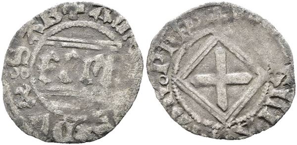 SAVOIA. Amedeo VIII (1416-1440). Quarto di grosso. Mir 143e; Ag; 0,91gr