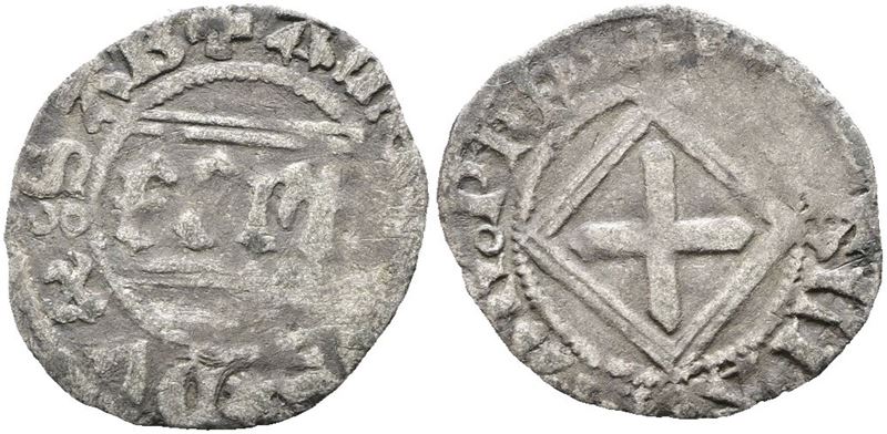 Savoia. Amedeo VIII (1416-1440). Quarto di Grosso. Mir 143e; Ag; 0,91gr