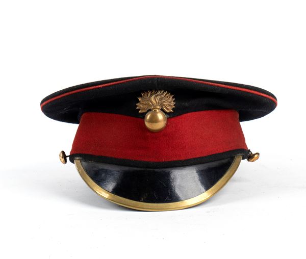 A grenadier Guards peack cap