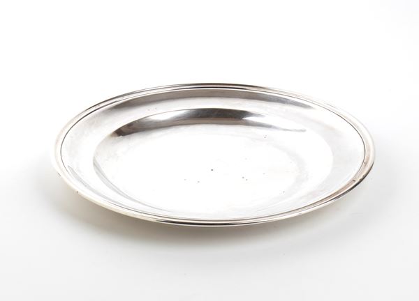 Italian solid silver plate