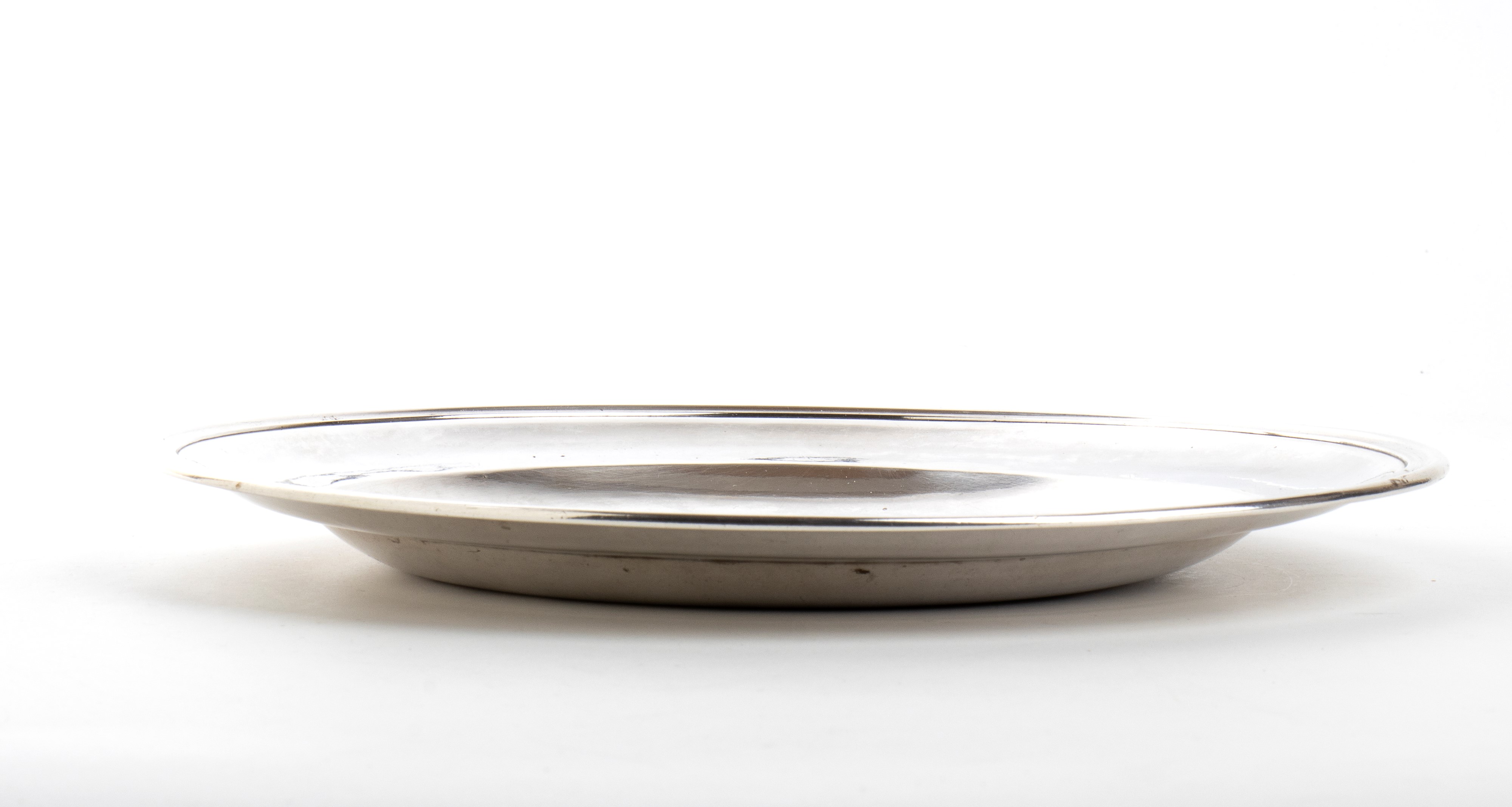 Piatto italiano in argento