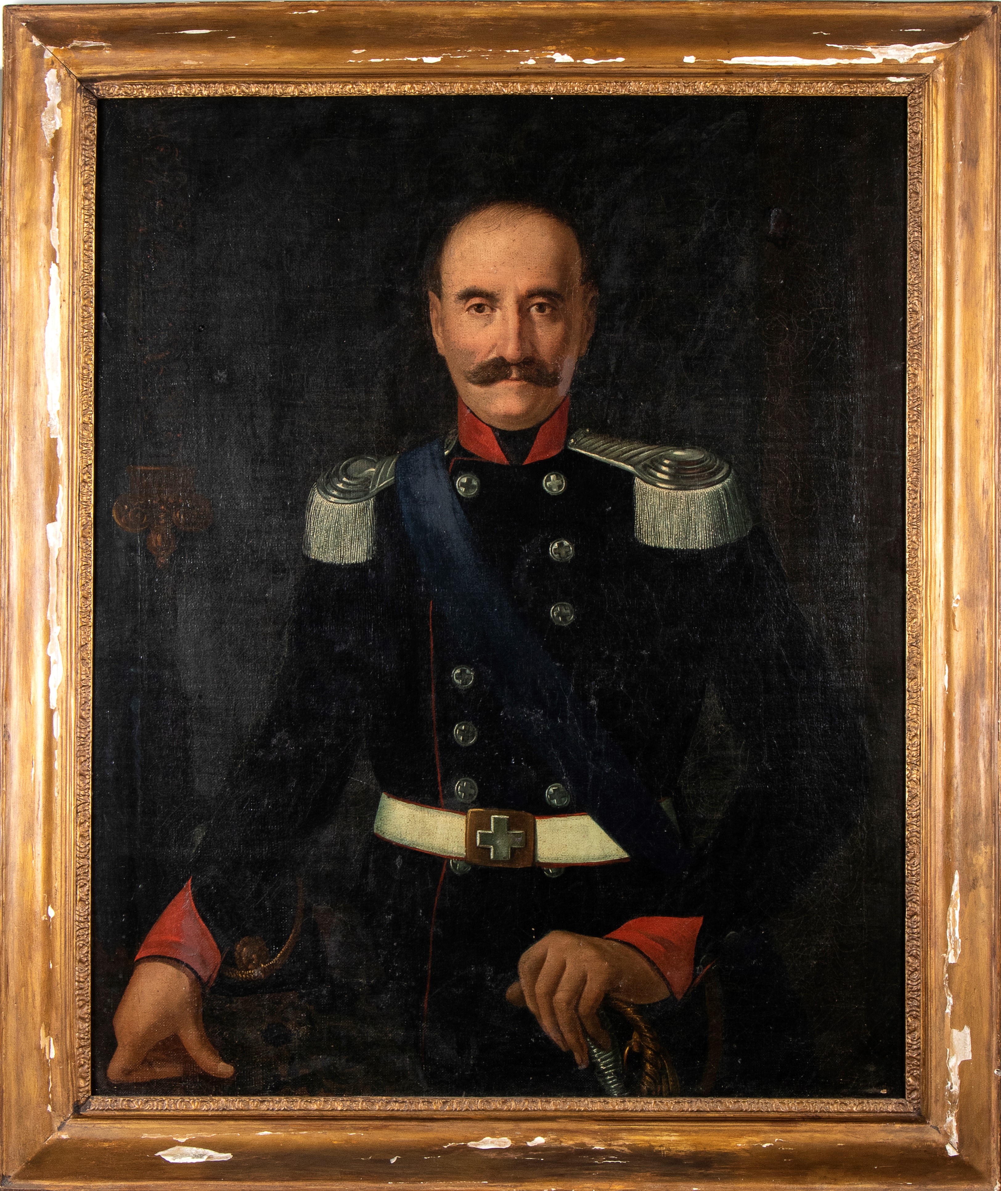 Ritratto di Ufficiale della Guardia Nazionale, 1880 Circa
