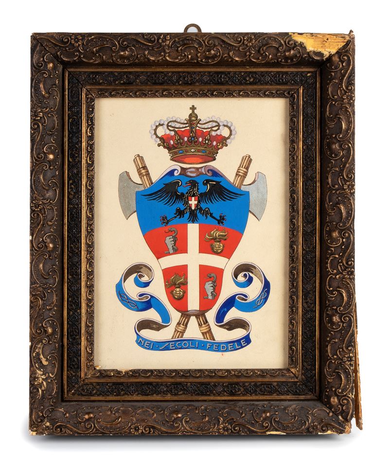 Carabinieri Reali Acquarello