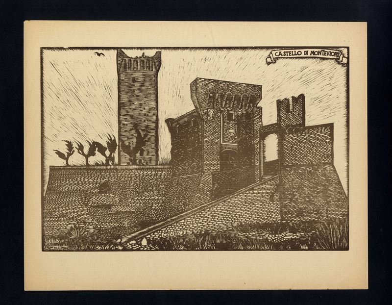 Bruno Marsili (bruno da Osimo) - Castello di Montefiore - Recanati