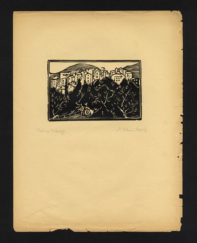 A) Paesino D'abruzzo, B Scanno