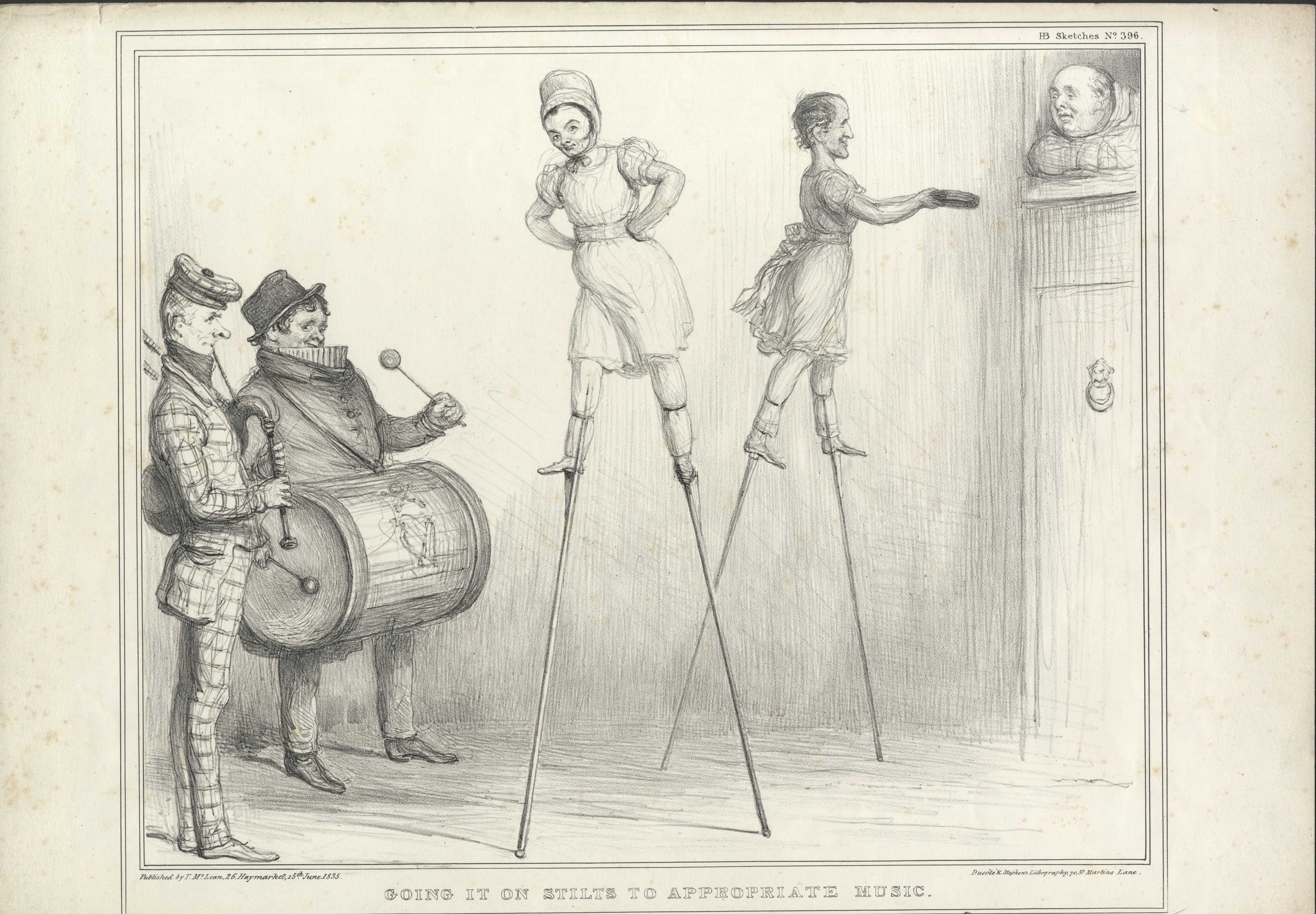 John Doyle - Jack in Office // Going It On Stilts To Appropriate Music // Up-hill Work ! - Londra...