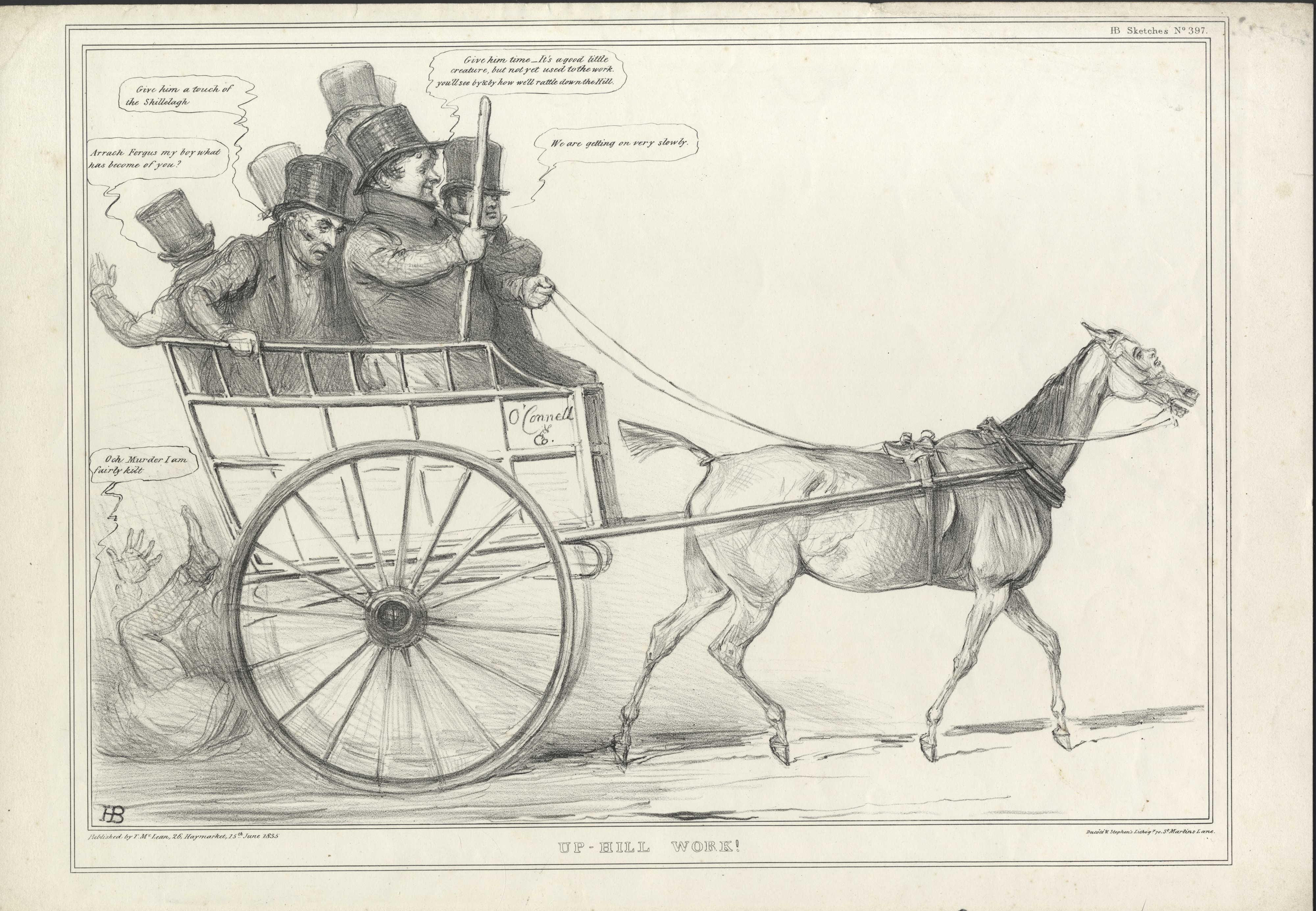 John Doyle - Jack in Office // Going It On Stilts To Appropriate Music // Up-hill Work ! - Londra...
