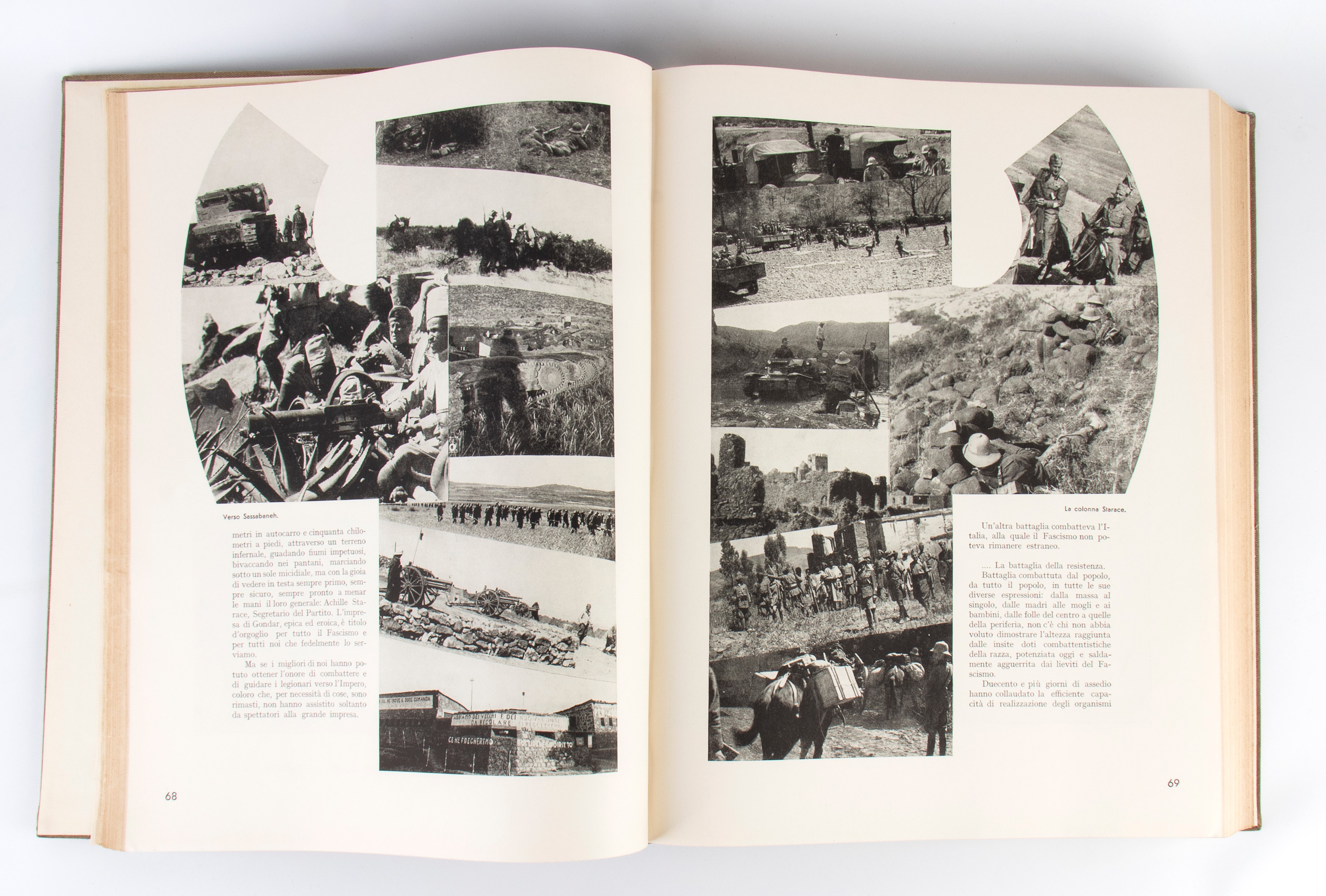 Italiani di Mussolini in A.o. Volume Numerato
