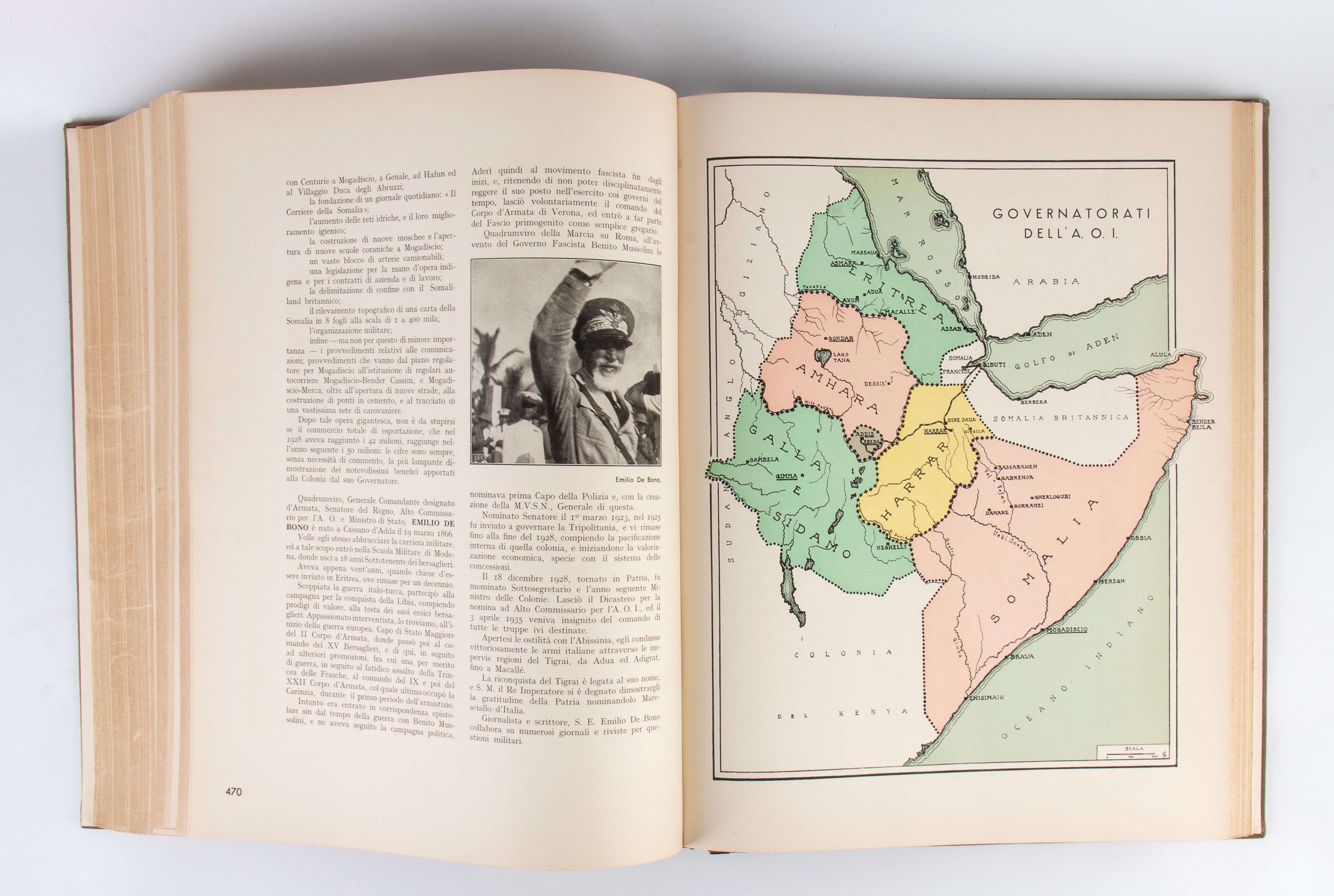 Italiani di Mussolini in A.o. Volume Numerato