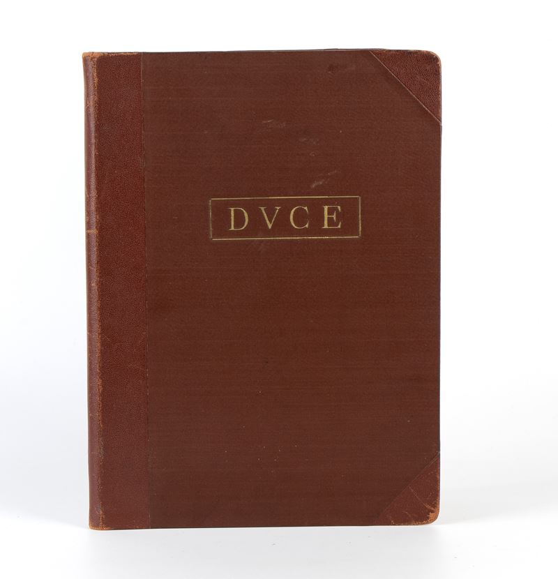 Cartella per Firma Documenti al Duce