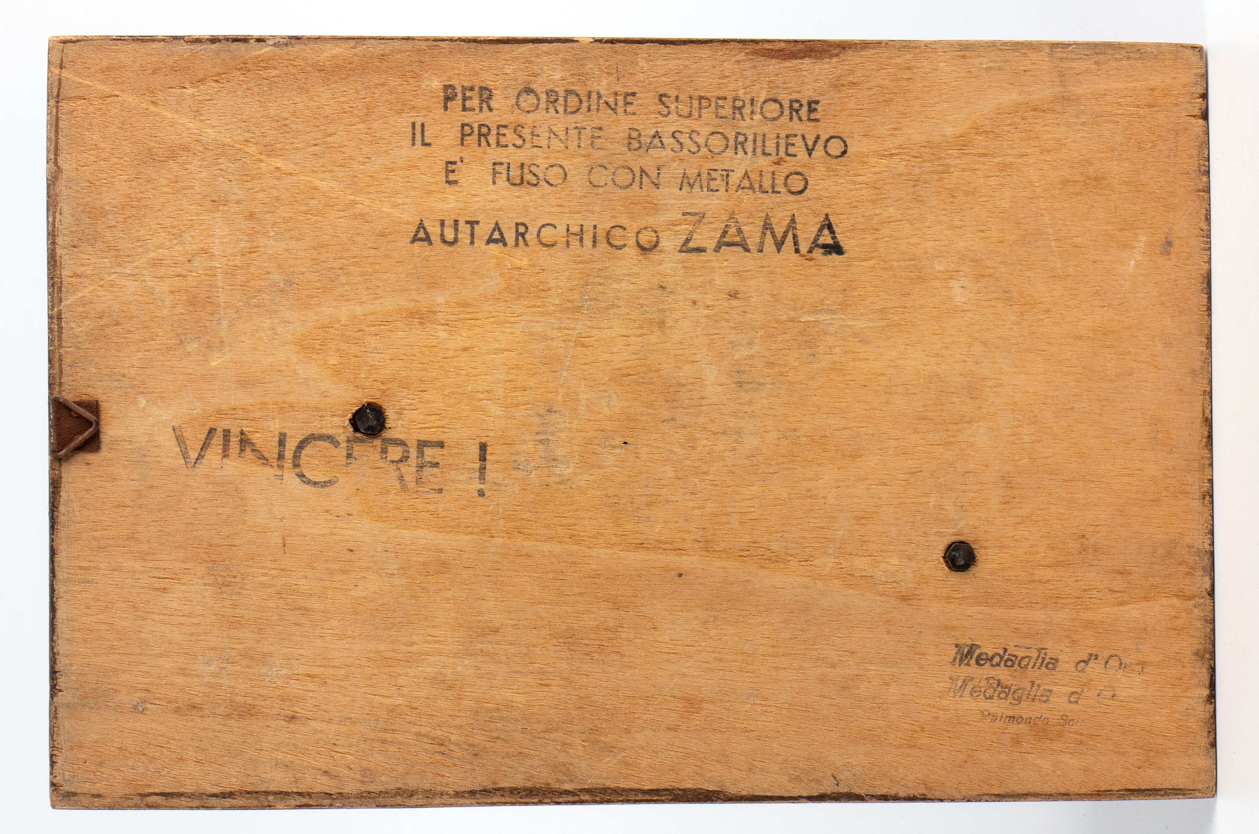 Colonialismo, Placca in Zama, Soldato Camicia Nera in Ao