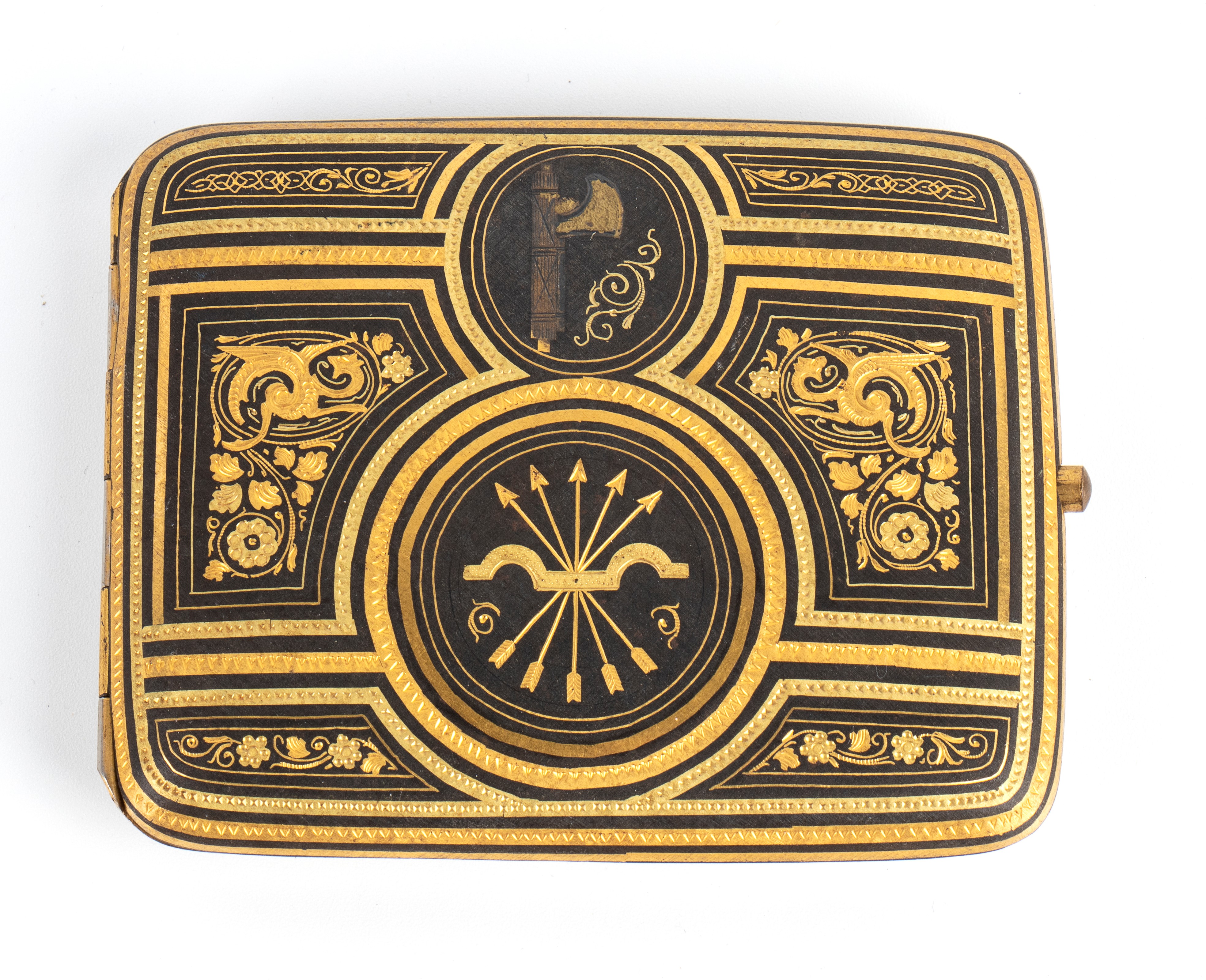 Fiskenet Portasigarette Con Filtro Per Bocchino Per Sigari Retrò, Telescopico Lungo (dorato