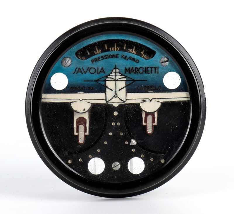 Indicatore Carrelli Aereo Savoia Marchetti