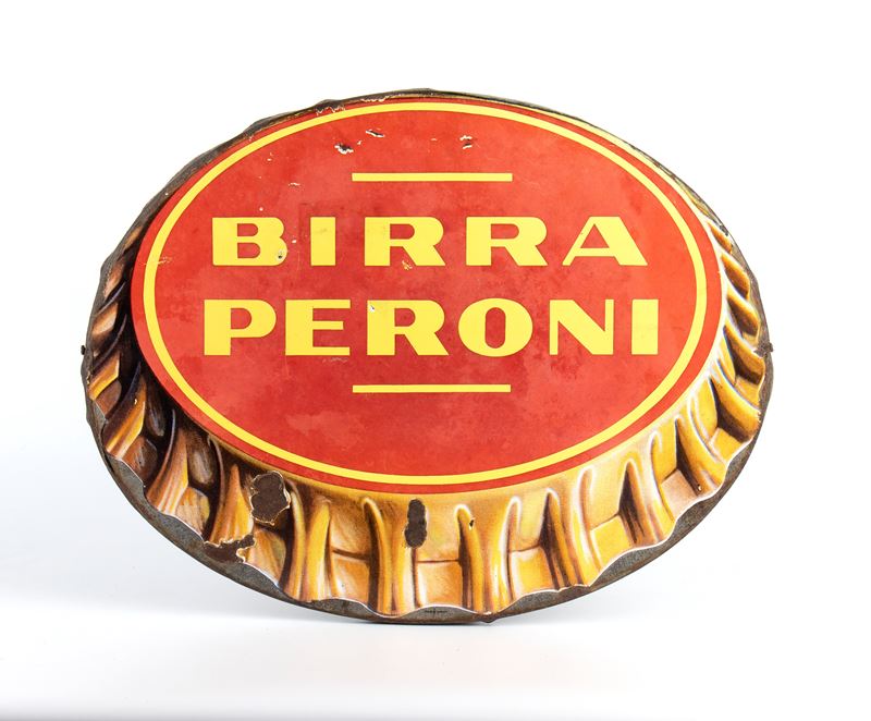 Birra Peroni Tappo in Latta