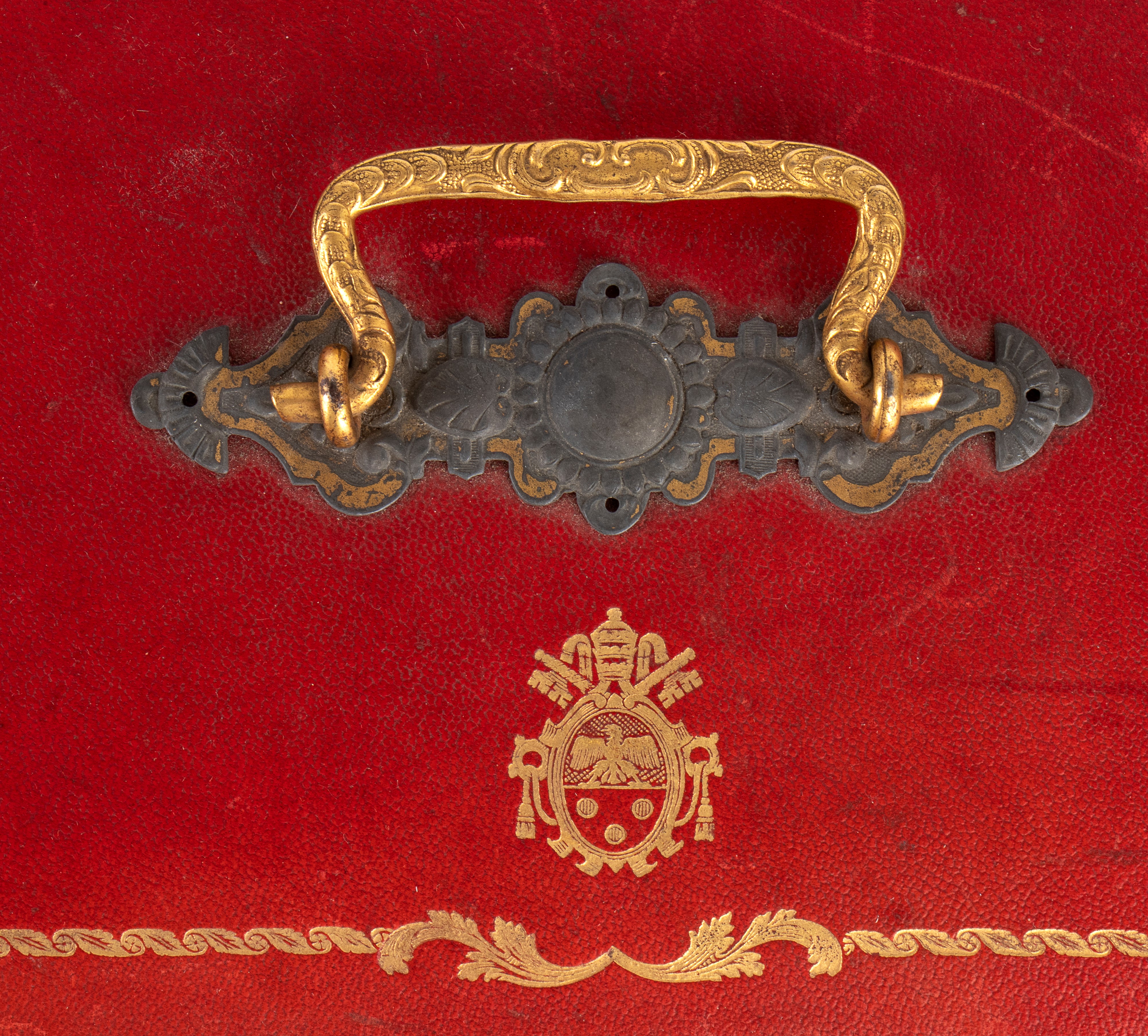 PIO XI , Papa, Cofanetto in similpelle