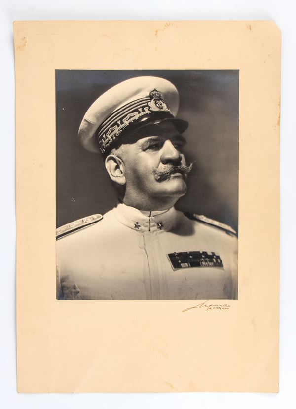 Costanzo Ciano, Fotografia - Luxardo 1939  - Asta Memorabilia, Militaria, Ordini Cavallereschi - Bertolami Fine Art - Casa d'Aste