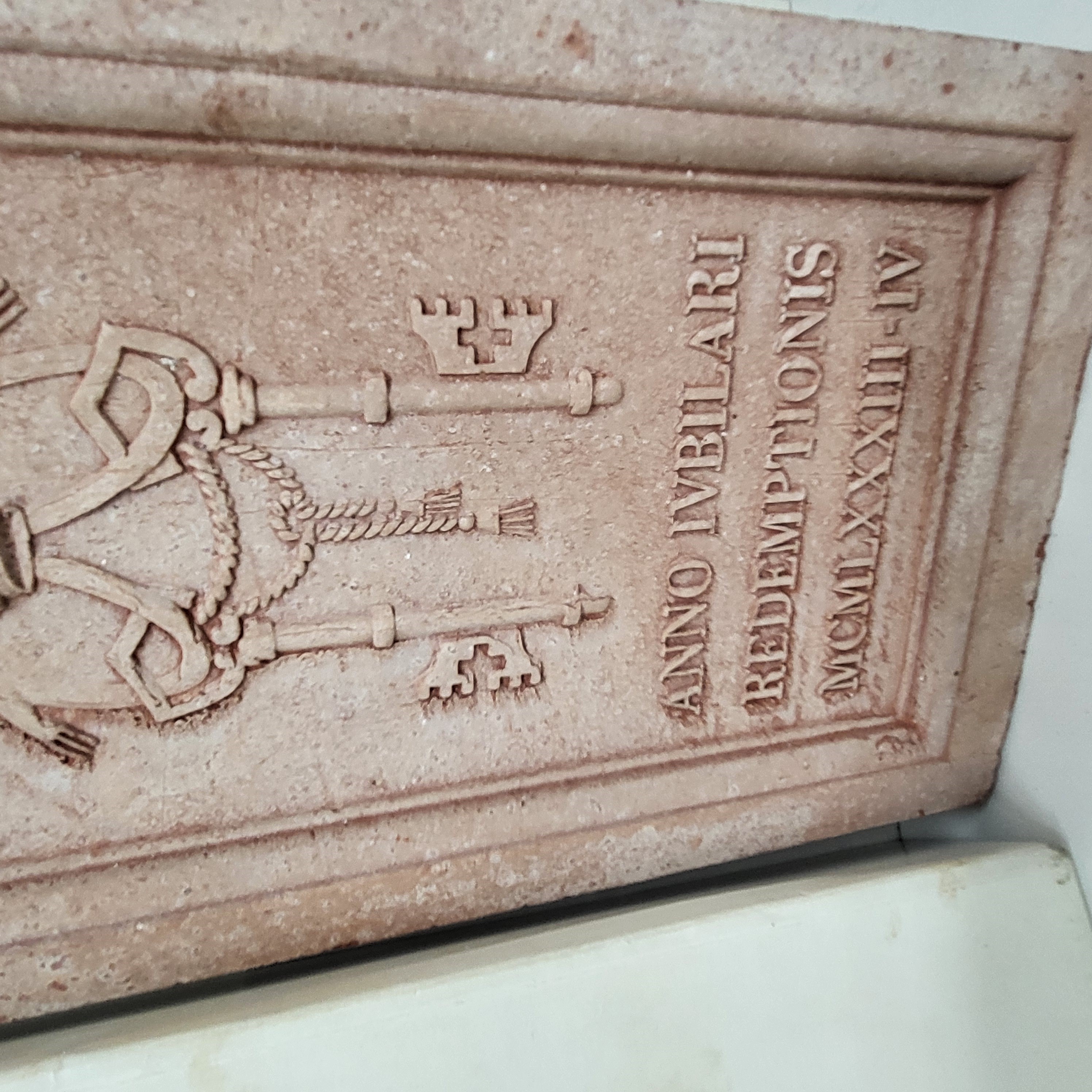 Papa Giovanni Paolo II, mattone Porta Santa Giubileo 2000