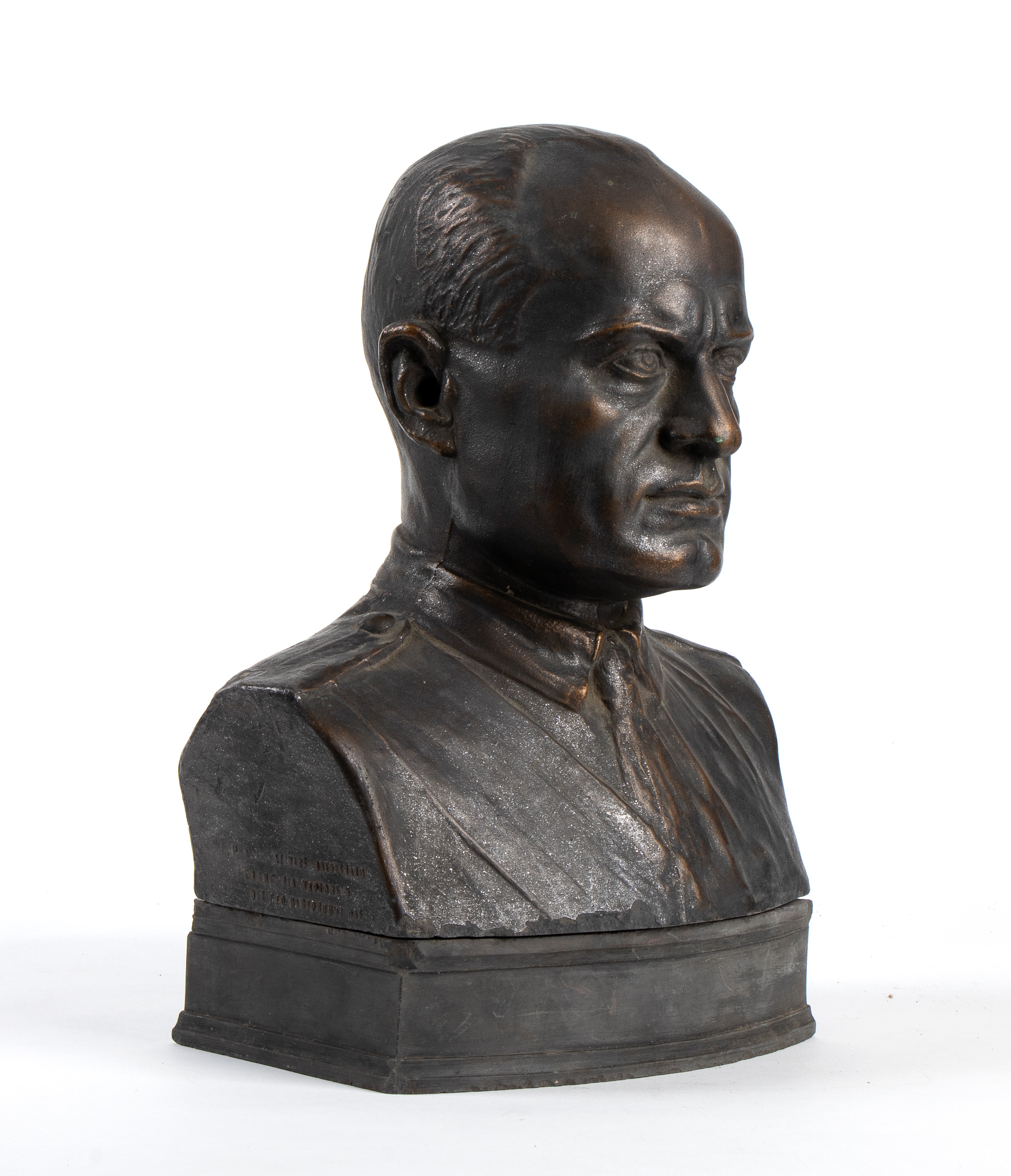 Busto in Bronzo di Benito Mussolini