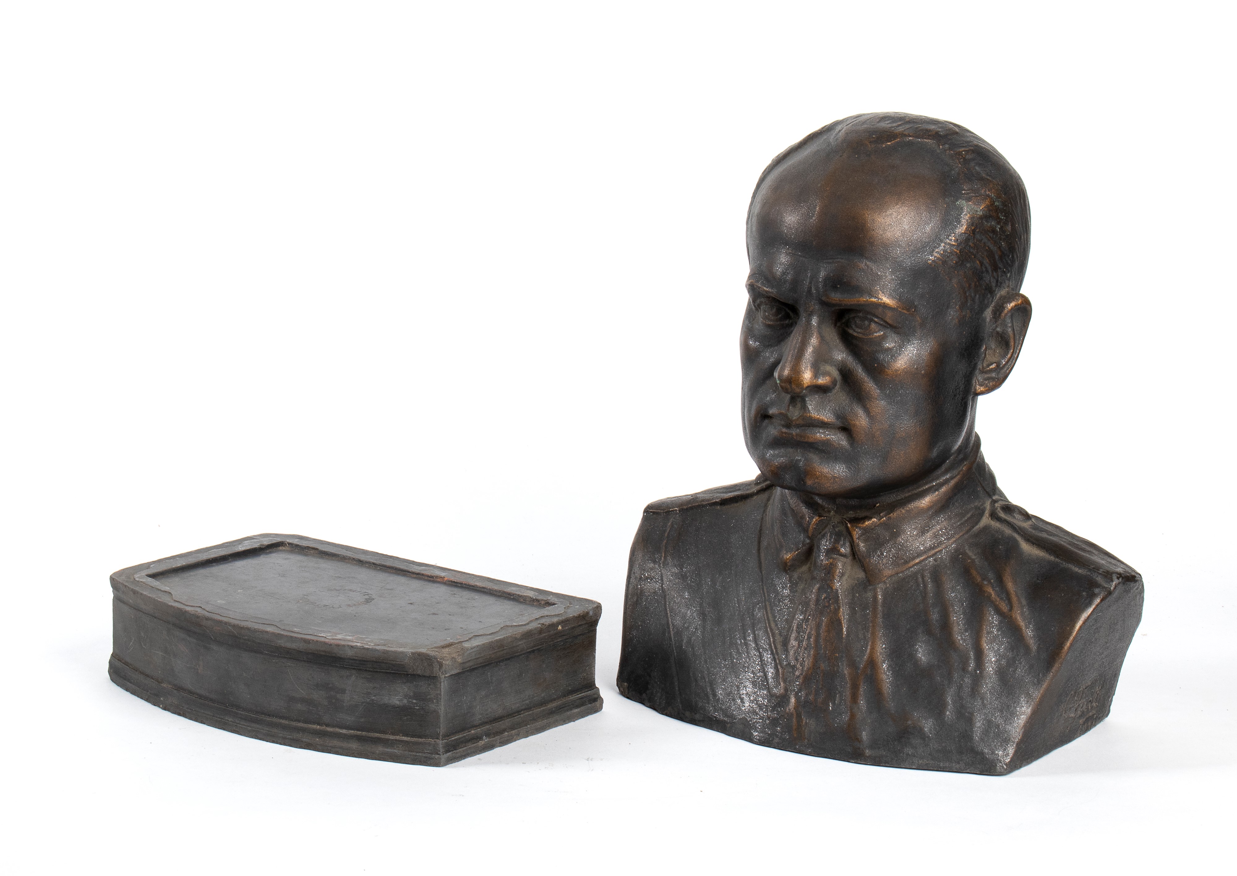 Busto in Bronzo di Benito Mussolini