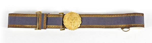 Italy, Kingdom, a ather ranks full dress belt