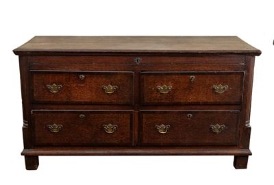 Madia Inglese Giorgio III in Legno di Rovere