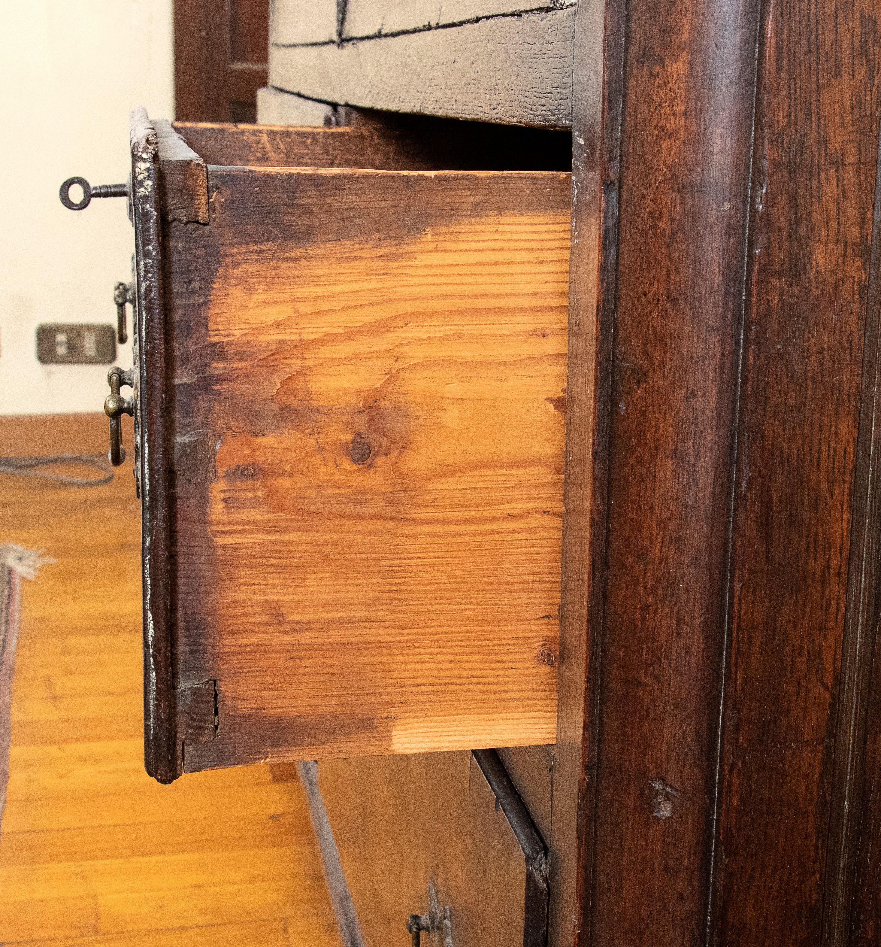 Madia Inglese Giorgio III in Legno di Rovere