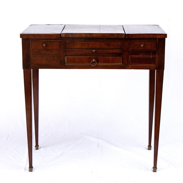 French Napoleon III ladies' dressing table