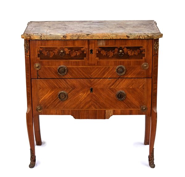 French Napoleon III inlaid dresser