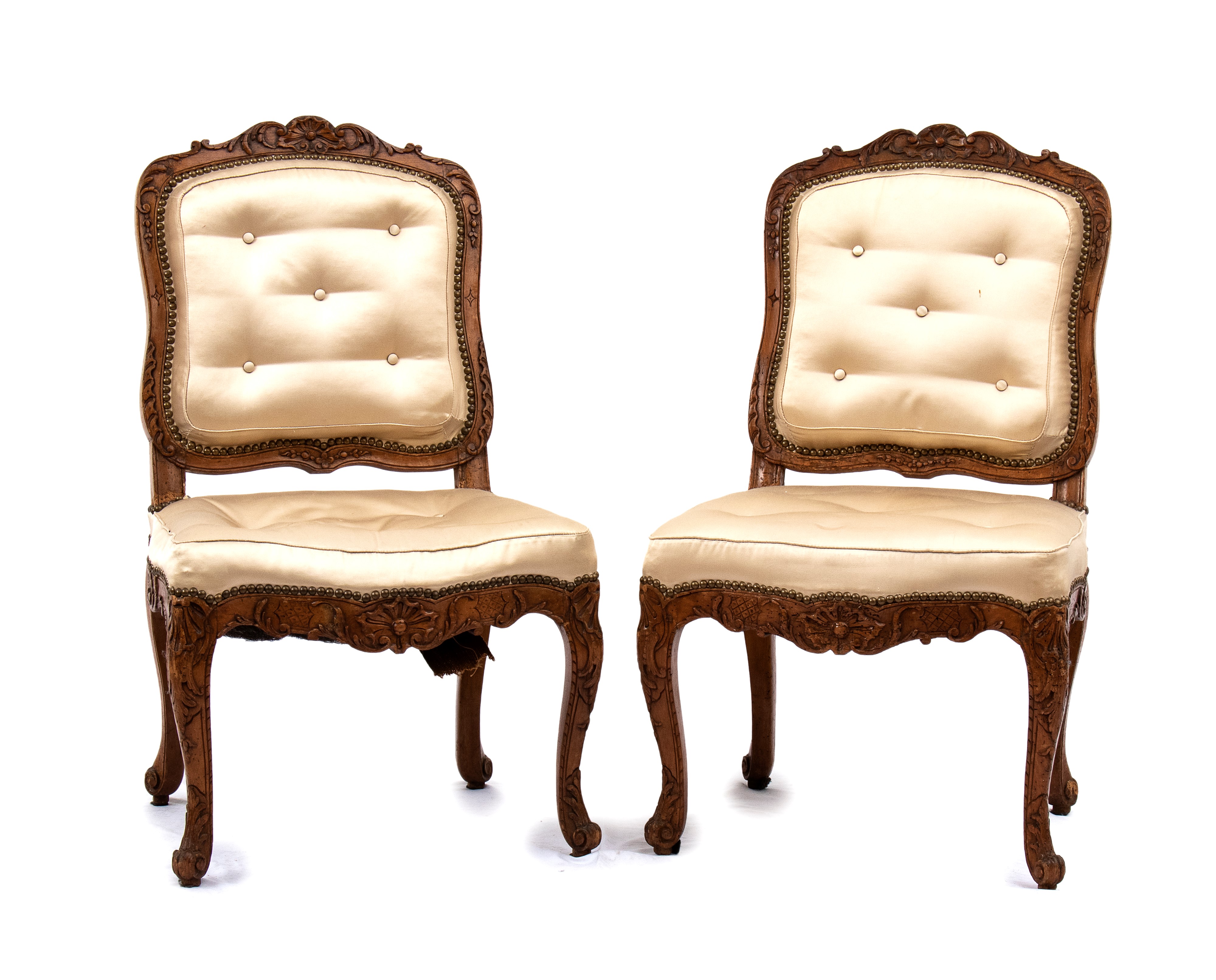 Gruppo di quattro poltrone francesi, Reggenza