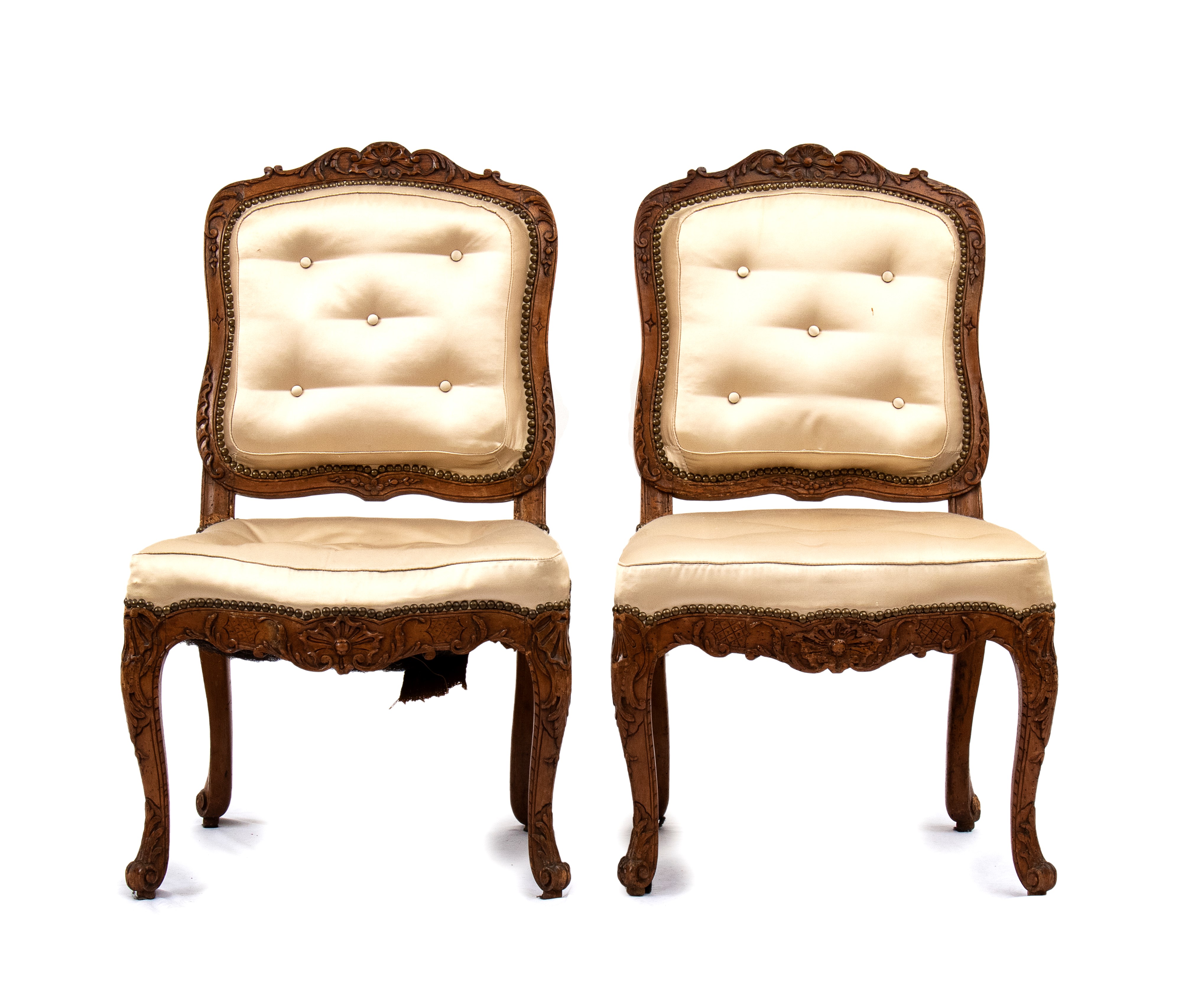 Gruppo di quattro poltrone francesi, Reggenza