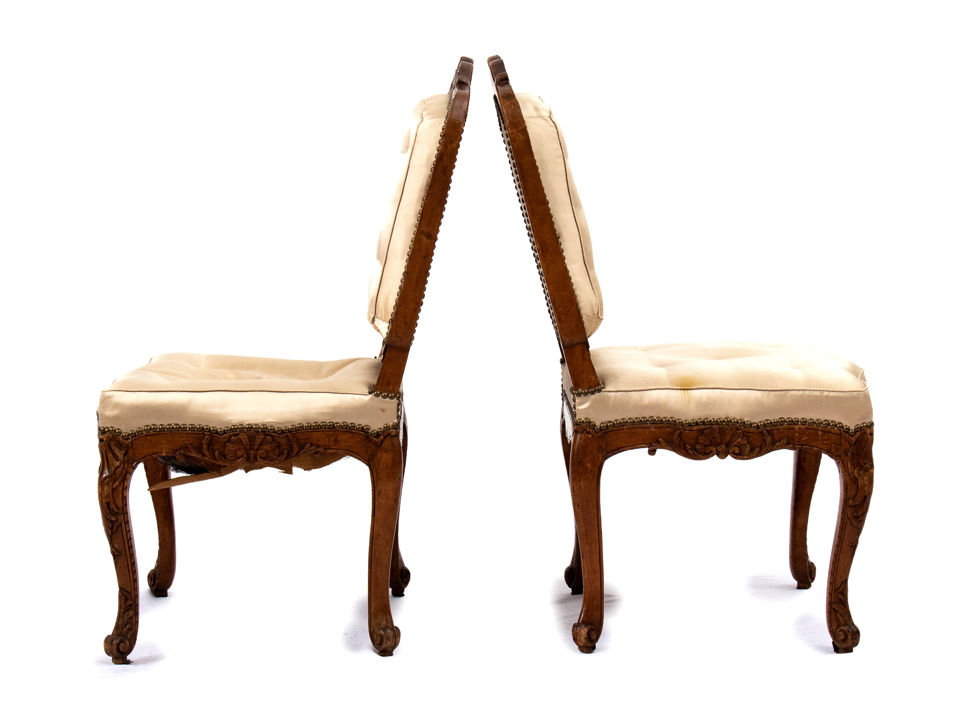 Gruppo di quattro poltrone francesi, Reggenza