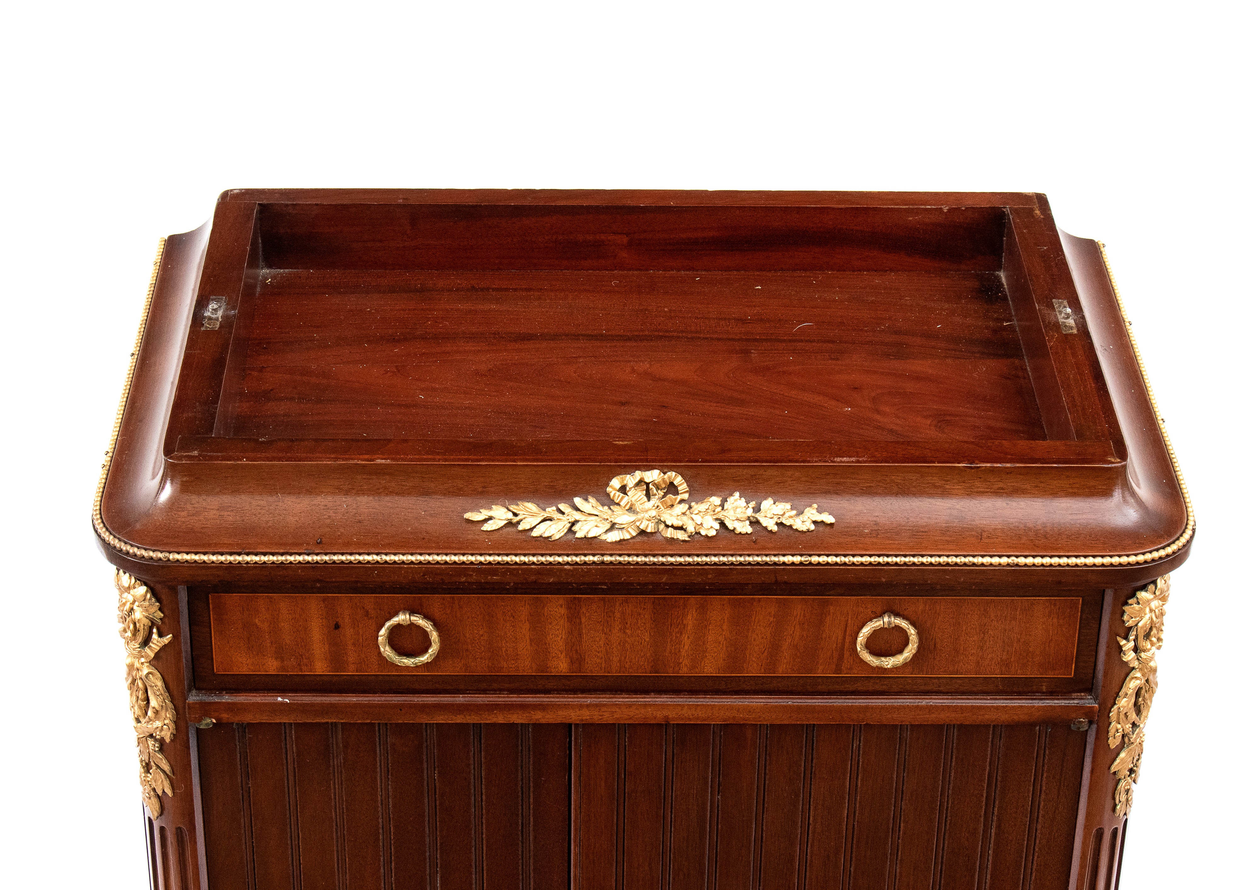 Mobile porta spartiti musicali francese in mogano