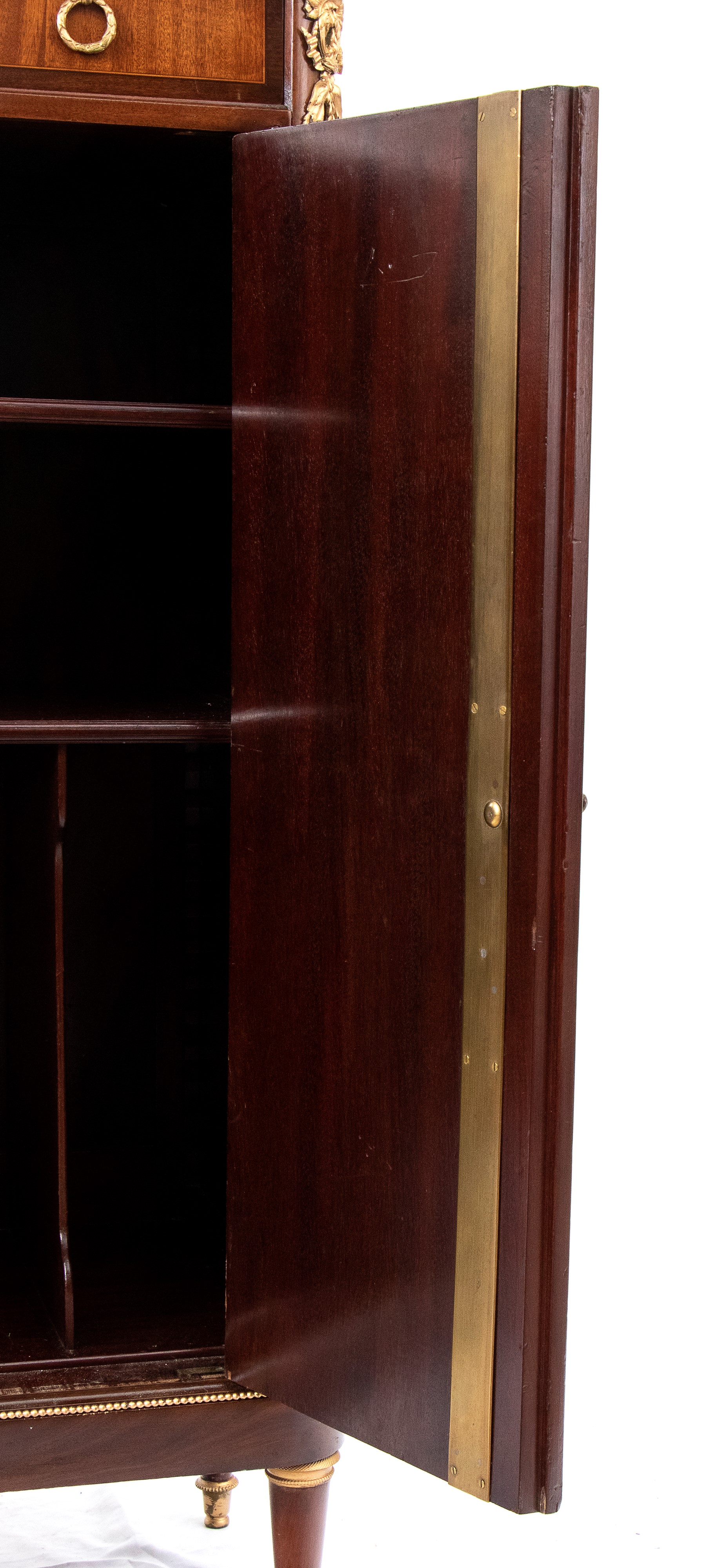 Mobile porta spartiti musicali francese in mogano