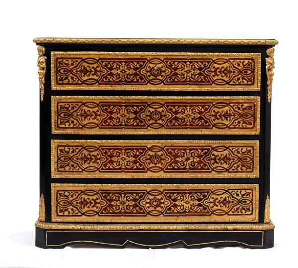 Comò francese in stile Boulle, Napoleone III