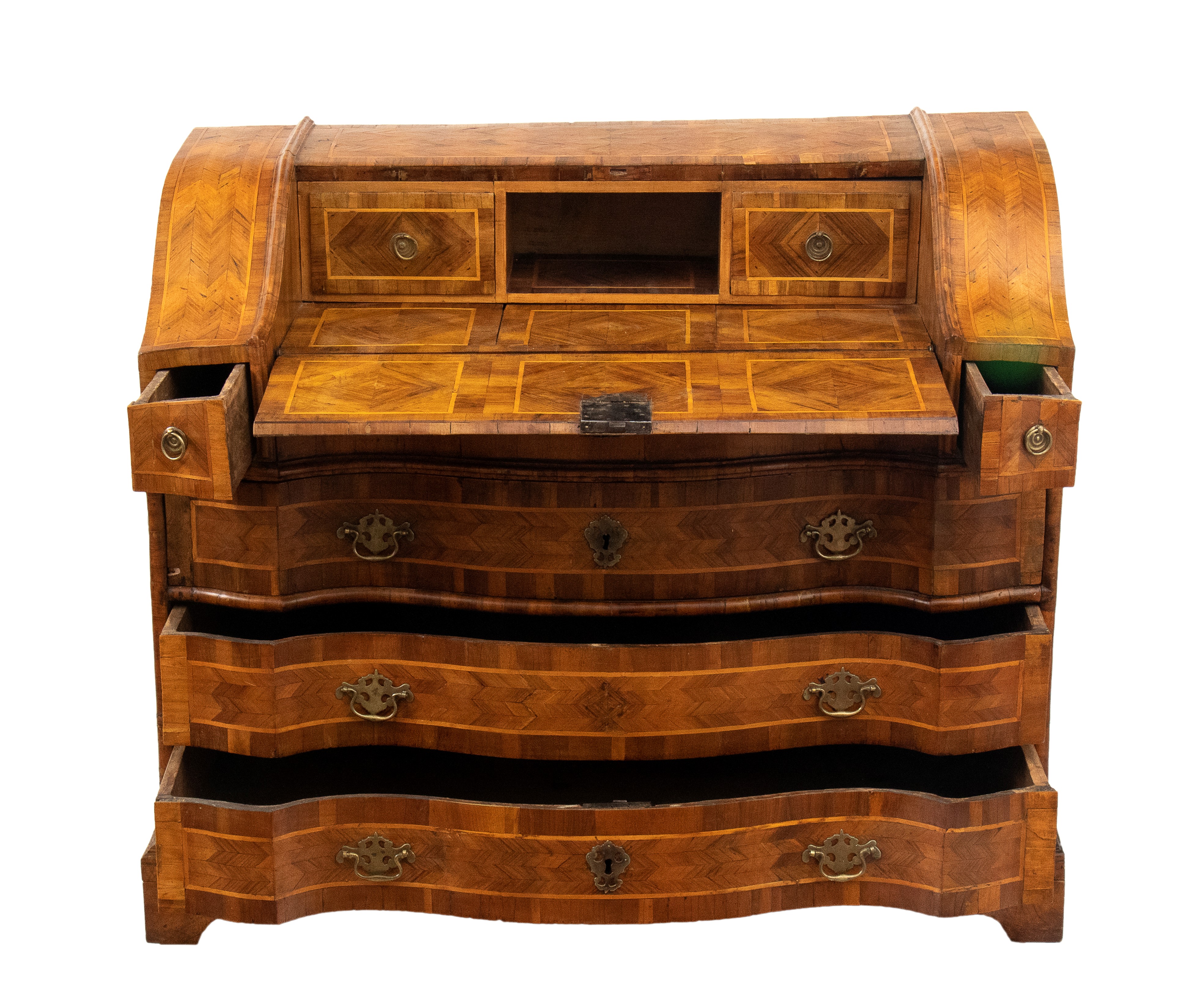 Ribalta italiana in noce, Luigi XV