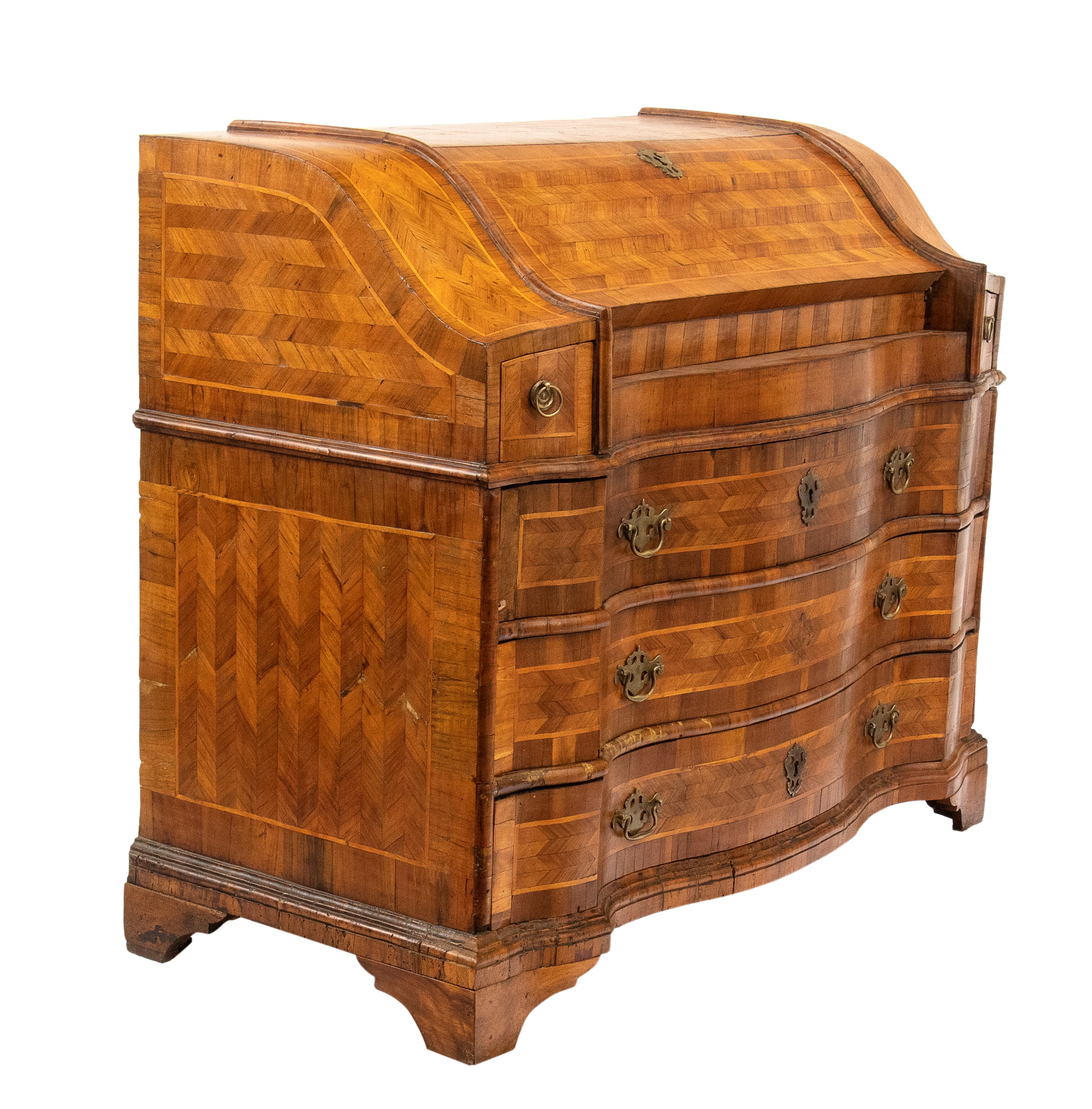 Ribalta italiana in noce, Luigi XV