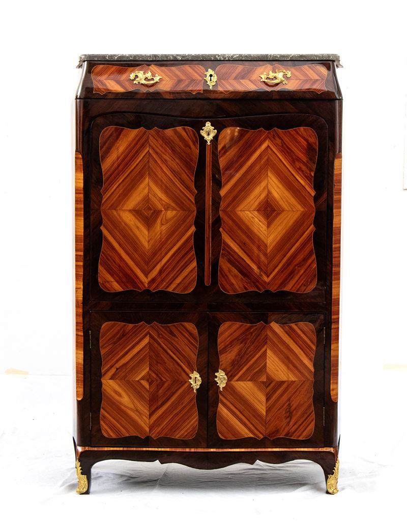 François Rübestück - Secretaire Francese Luigi XV