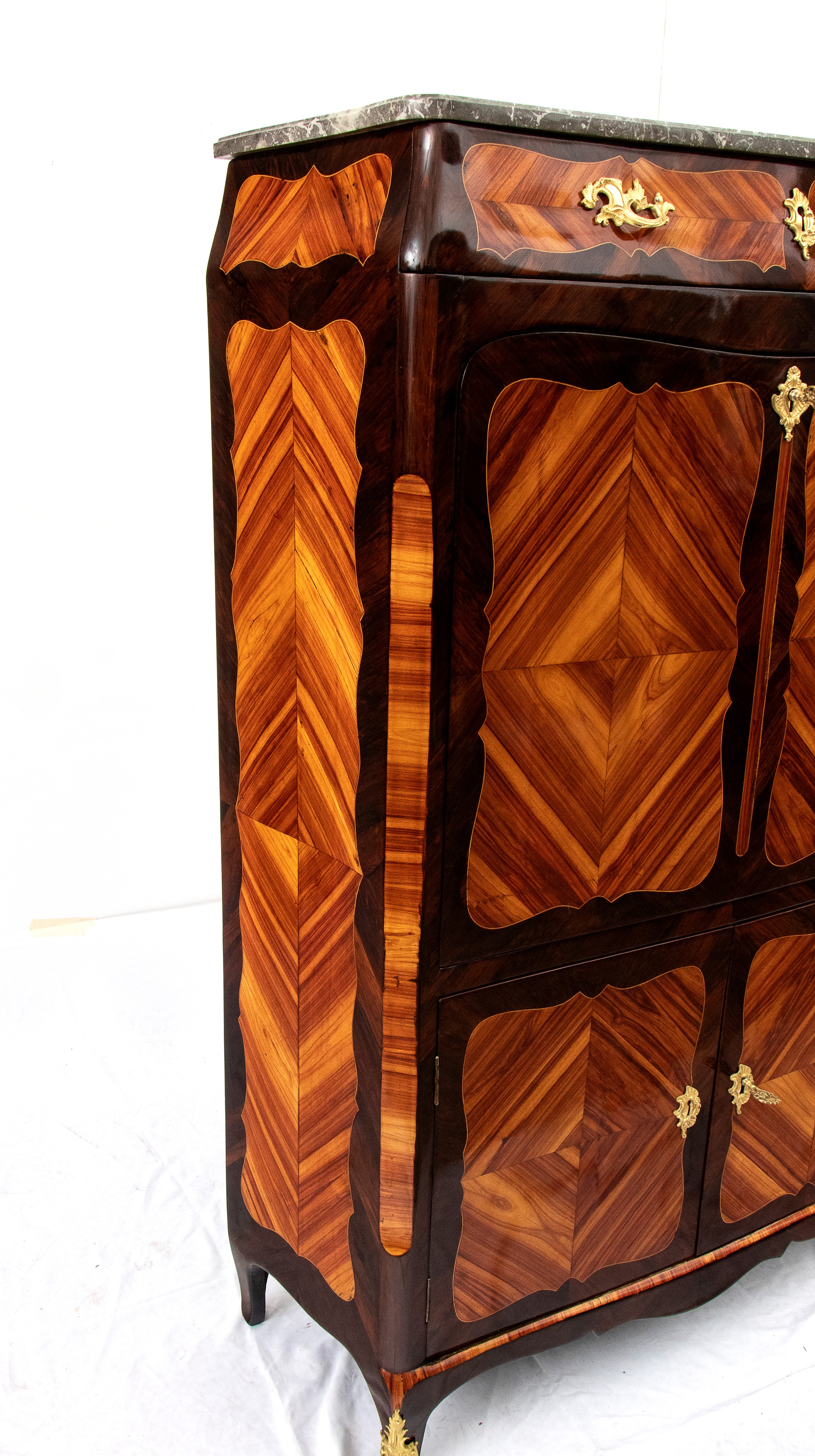 François Rübestück - Secretaire Francese Luigi XV