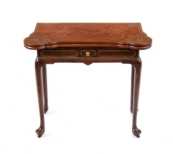 John Channon - English George II card table