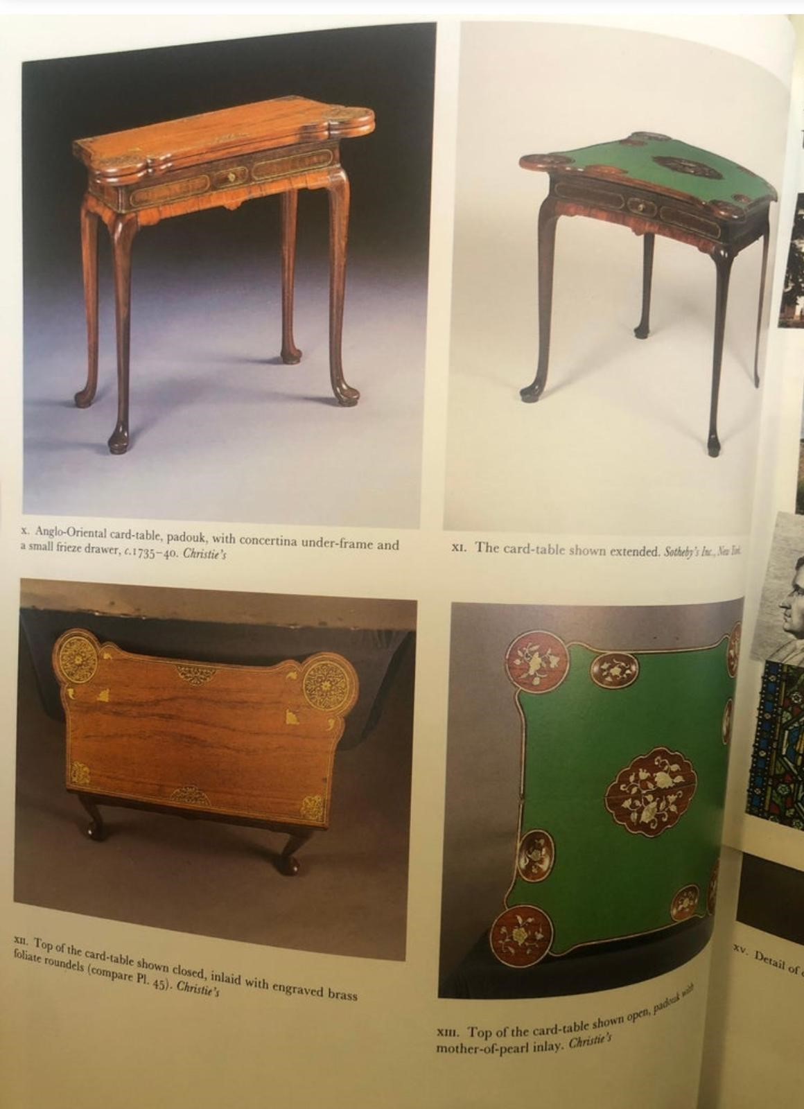 Tavolino da gioco inglese Giorgio II