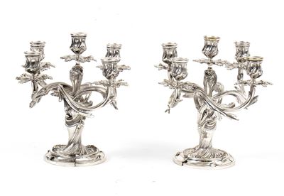 Coppia di Candelabri Francesi