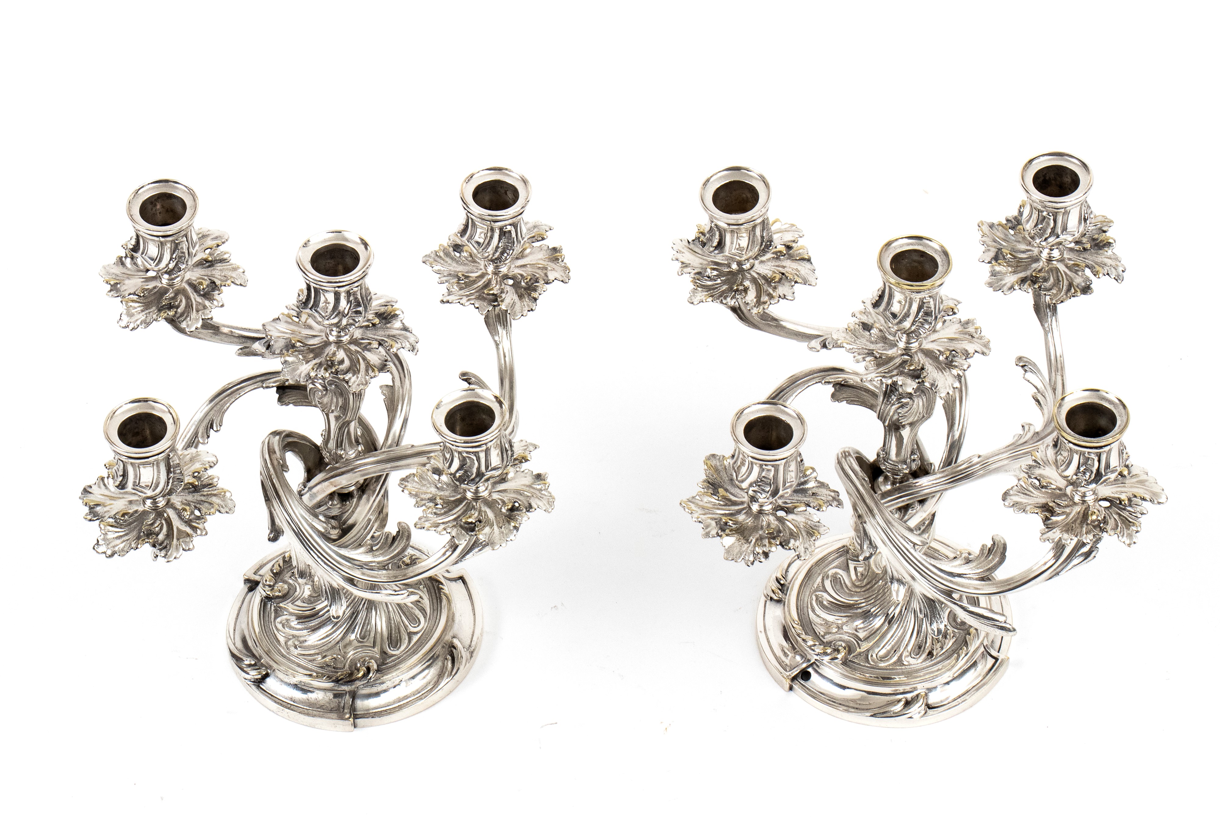 Christofle - Coppia di Candelabri Francesi