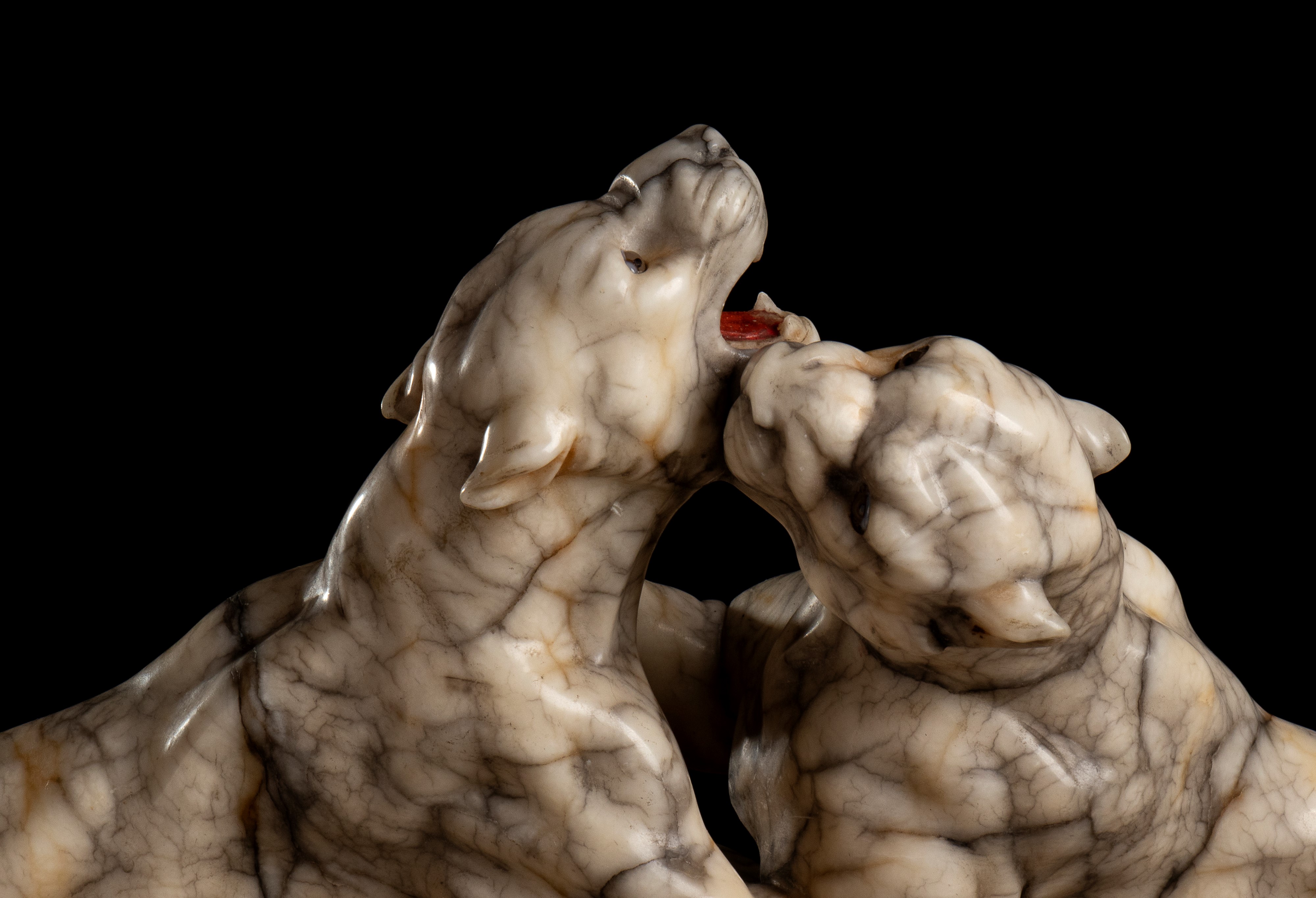 Scultura francese in alabastro