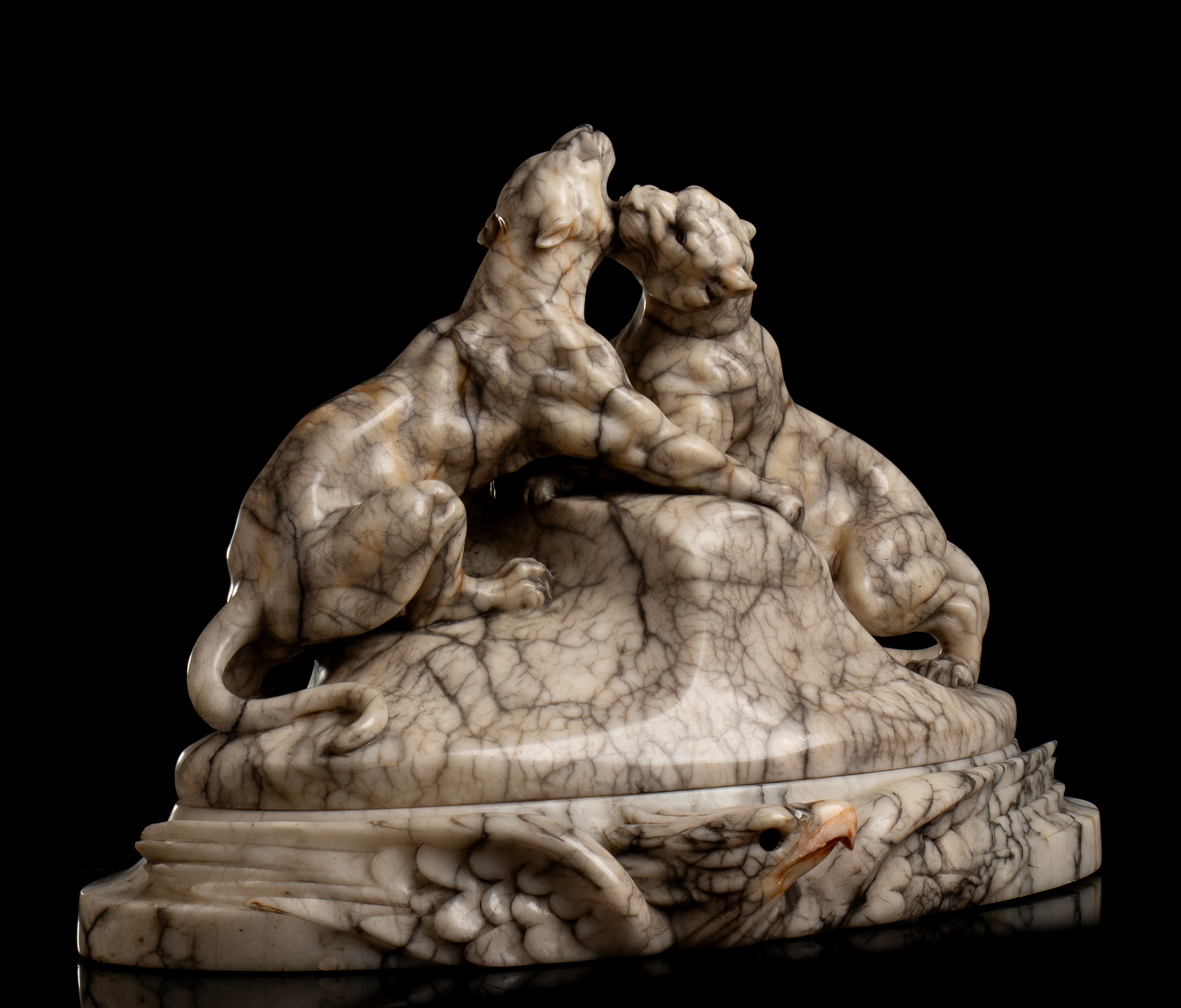 Scultura Francese in Alabastro