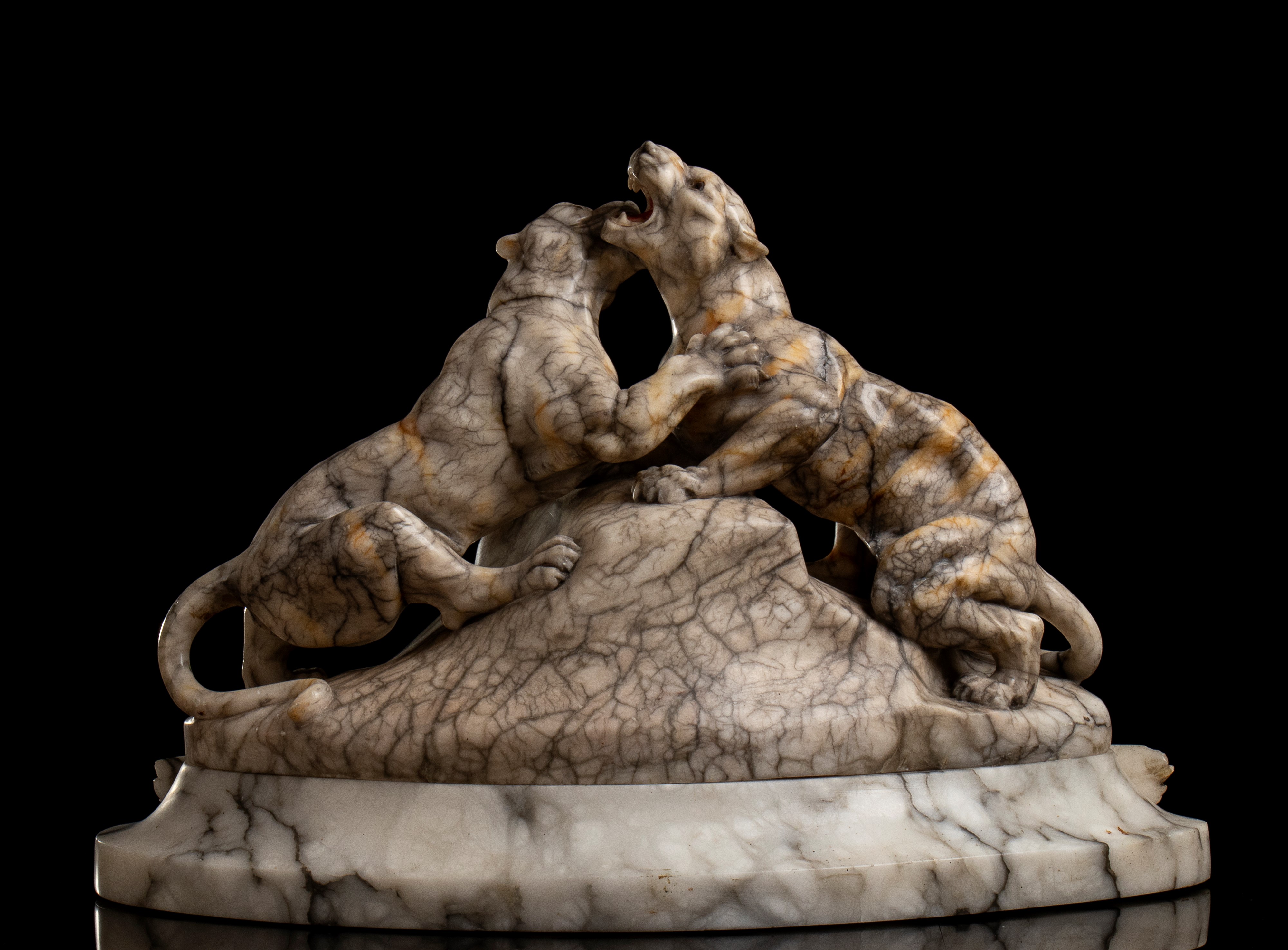 Scultura Francese in Alabastro