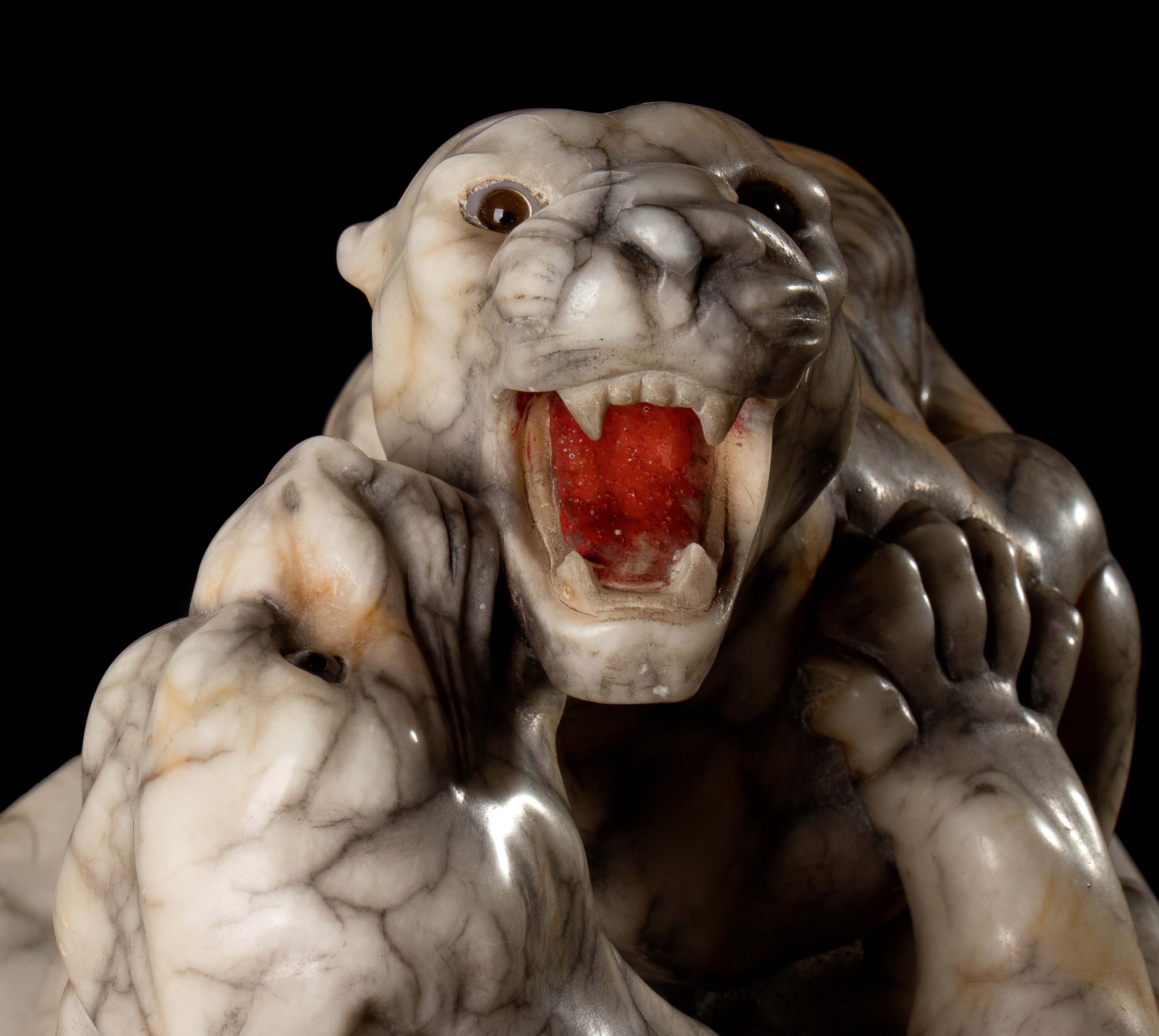 Scultura francese in alabastro