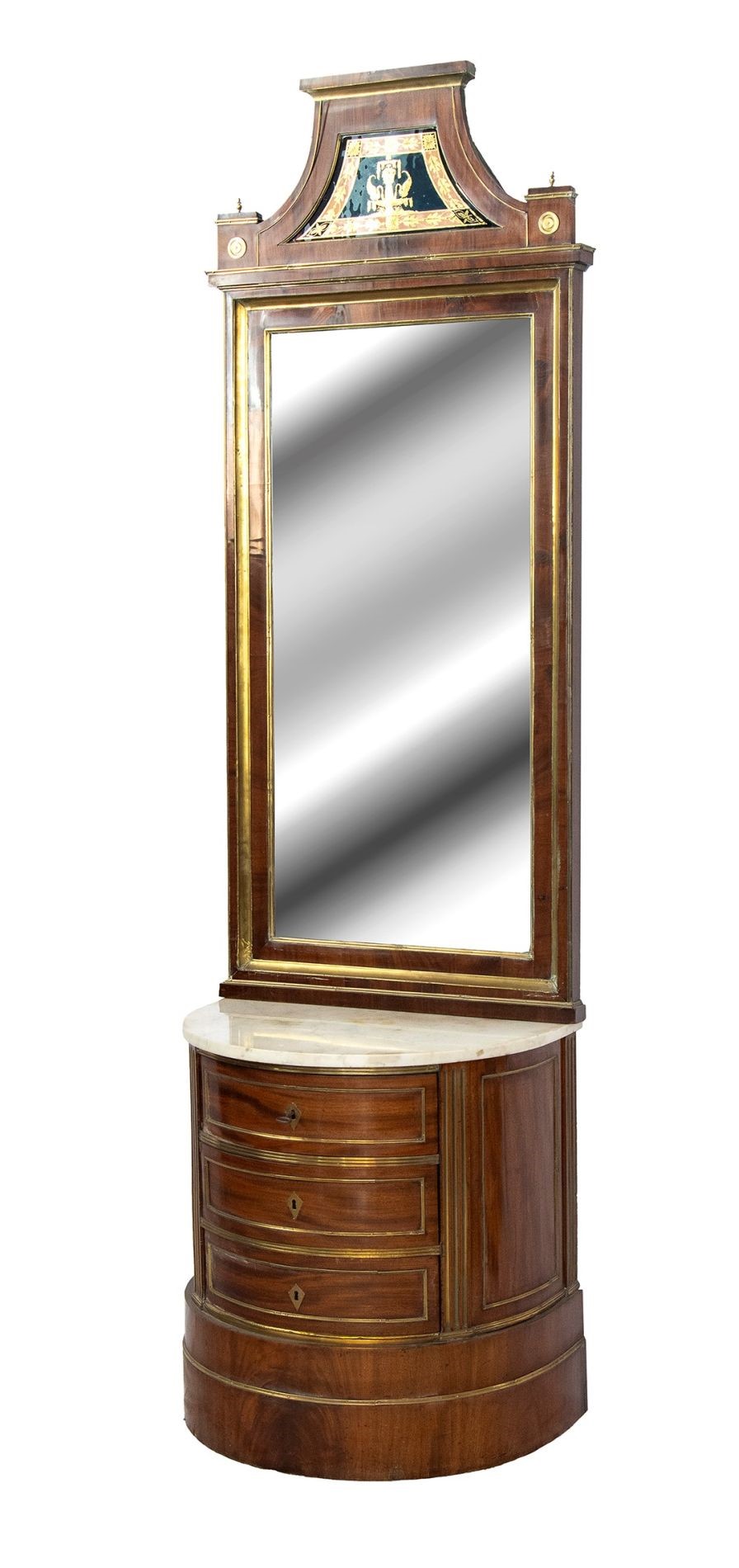 Mobile Biedermeier con Specchiera