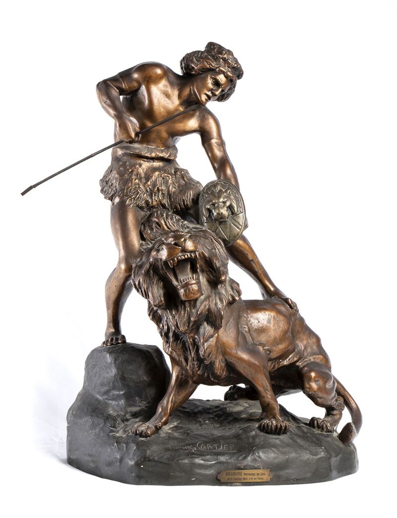 Thomas François Cartier - Scultura Francese in Terracotta Terracotta