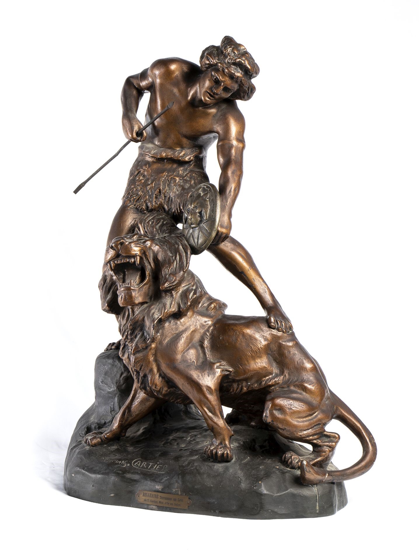 Thomas François Cartier - Scultura Francese in Terracotta Terracotta